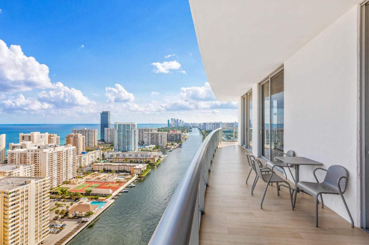Beachwalk Resort Ph - Dream-Sky Mansion 3Dbr And 3Ba Luxury Penthouse Hallandale Beach Exteriör bild